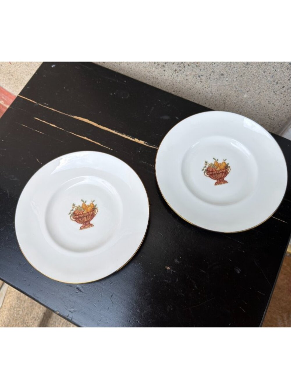 Lenox Mosaico d'Italia Fruttifero Salad Dessert Plate Lot OF 2